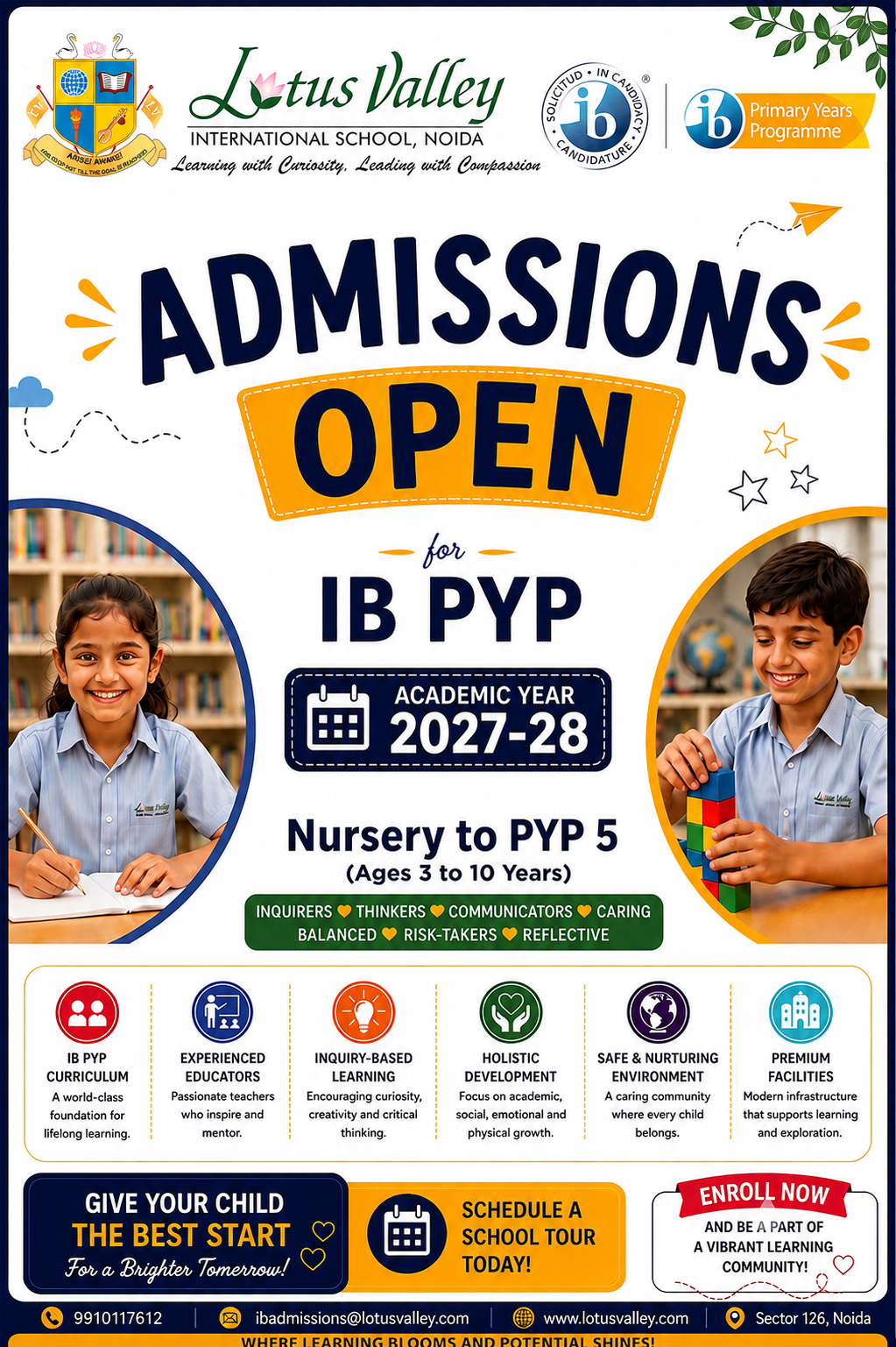 Admission Banner